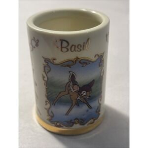 Lenox Disney Bambi Basil Porcelain Spice Jar Collection 1995 Vintage No Lid